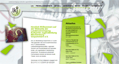 Desktop Screenshot of lkj-mv.de